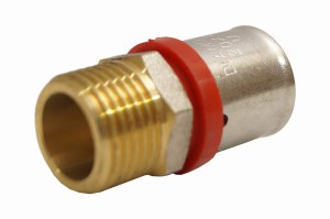 PEX - Złączka GZ 20*1/2 - Zaprasowywana - Diamond