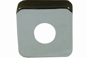 Rozeta kwadratowa - 3/4" 70x70mm - CHROM