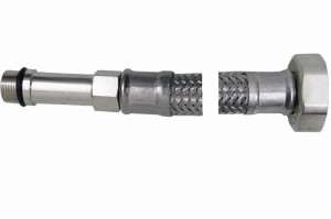 Wąż w oplocie 3/8GW x M10GZ - 60cm