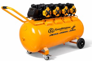 Kompresor bezolejowy 8-tłokowy - 200L - 6000W - GoodMajster Machinery GMM-AC200oF4