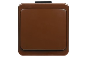 Łącznik jednobiegunowy - brąz - Smart 