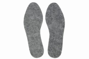 Wkładki do butów - filcowe - grube