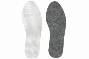 Wkładki do butów filcowe - termoizolacyjne - folia aluminiowa