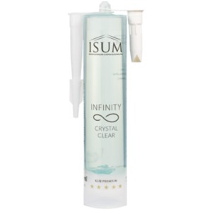Klej montażowy - ISUM INFINITY CRYSTAL - bezbarwny - Hybrydowy - 290ml